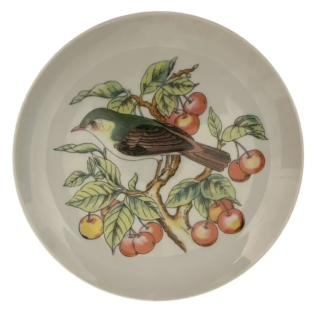 Vintage Audubon Bird Collection Dessert Plates